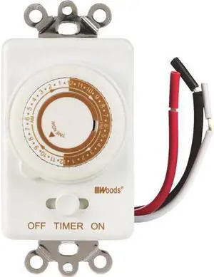 Woods Ind. 24-Hour Mechanical Timer 59745WD Unit: EACH