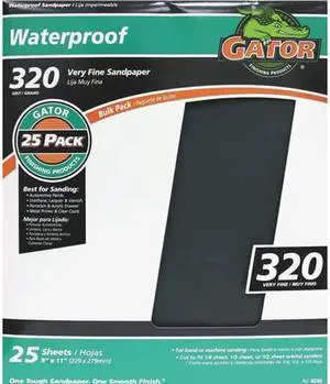 Ali Ind. 320B Wet/Dry Sandpaper 4240 Unit: BOX