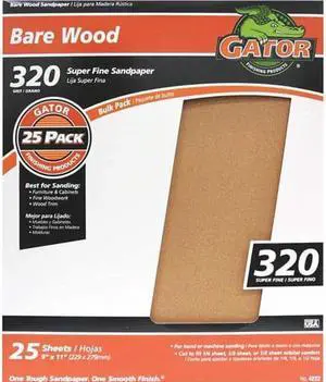 Ali Ind. 320G Garnet Sandpaper 4222 Unit: BOX