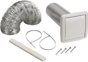 BROAN WVK2A Wall Vent Kit, Flexible Duct, 5 ft. L