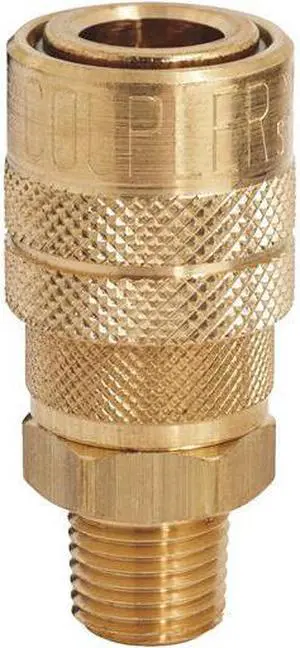 MILTON INDUSTRIES 1/4 Male M Style Coupler S-716 Unit: EACH