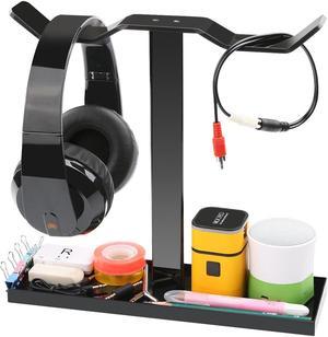 OLEN Headphone Hanger, Headphone Stand, Headset Stand (Black)