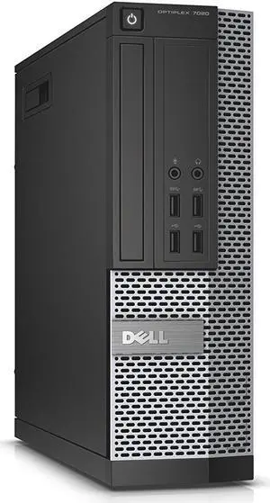 Dell Optiplex 7020 D07S SFF Desktop PC - Core i3 (i3-4150) 3.5GHz Dual Core - 500GB HDD - 8GB RAM - DVD - Windows 10 Pro Installed - KB/Mouse included