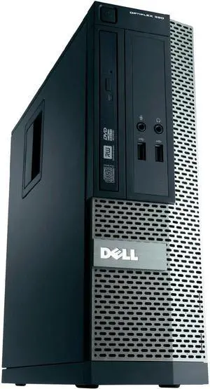 Dell Optiplex 390 SFF Desktop PC -  Intel Core i3 3.3Ghz (2120)- 4GB RAM - 250GB HDD - DVD-ROM - Windows 10 Home 64-bit installed - KB/Mouse Included