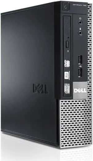 Dell Optiplex 790 USFF Computer - Core i3 3.3GHz (2120) Dual Core CPU - 4GB - 250GB HDD - NO OPTICAL DRIVE - Window 10 Home 64-bit