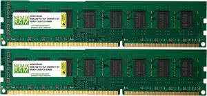 16GB Kit 2x8GB DDR3-1333 PC3-10600 VLP Desktop 2Rx8 Memory Module by Nemix Ram