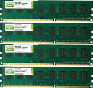 16GB (4x4GB) DDR3 1066 (PC3 8500) Desktop Memory Module
