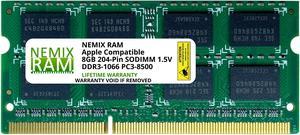 8GB NEMIX RAM Memory for 2009 & 2010 Apple Mac Mini 3,1 4,1