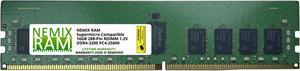 NEMIX RAM 16GB (1X16GB) DDR4 3200MHZ PC4-25600 2Rx8 1.2V 288-PIN ECC RDIMM Compatible with Supermicro MEM-DR416LD-ER32 Registered Server Memory