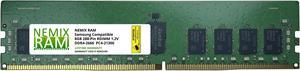 NEMIX RAM 8GB Replacement for Samsung M393A1K43BB1-CTD DDR4-2666 ECC RDIMM 1Rx8