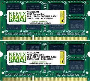 NEMIX RAM 8GB 2X4GB DDR3L-1866 Memory for Apple iMac Late 2015 17,1 Retina 27"