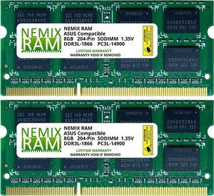 NEMIX RAM  Compatible for 16GB (2X8GB) DDR3L 1867MHz / 1866MHz PC3L-14900 SODIMM Memory Upgrade for Apple iMac 17,1 / Late 2015 iMac 27-inch w/Retina 5K Display