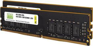 8GB (2x4GB) DDR3 1600 (PC3 12800) Desktop Memory Module