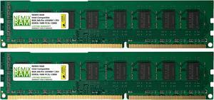 NEMIX RAM 16GB Kit (2 x 8GB) DDR3L-1600 UDIMM for Intel DQ77MK
