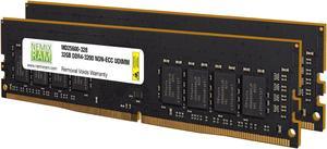 64gb, 2x32gb, ddr4 udimm non-ecc memory | Newegg.com