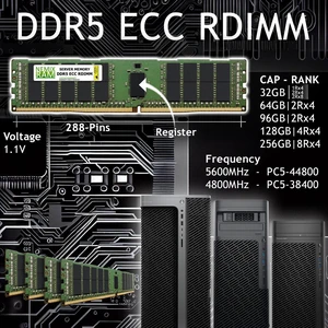 NEMIX RAM 384GB (8X48GB) DDR5 4800MHZ PC5-38400 2Rx8 1.1V 288-PIN ECC RDIMM Registered Server Memory KIT Compatible with TYAN Transport HX FT65T-B8050 NEMIX RAM 384GB (8X48GB) DDR5 4800MHZ PC5-38400 2Rx8 1.1V 288-PIN ECC RDIMM Registered Server Memory KIT Compatible with TYAN Transport HX FT65T-B8050