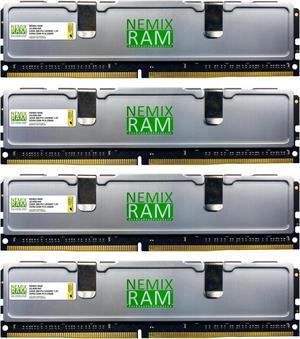 NEMIX RAM Silverline PC Gaming Memory 128GB (4X32GB) DDR4 3200MHZ PC4-25600 CL22 Non-ECC Unbuffered UDIMM KIT