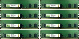 64GB 8x8GB DDR4-3200 PC4-25600 1Rx8 RDIMM ECC Registered Memory by Nemix Ram