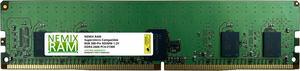 8GB DDR4-2666 PC4-21300 RDIMM 1Rx8 Memory for Supermicro H11DSi AMD EPYC by Nemix Ram