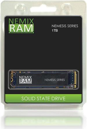 NEMIX RAM Nemisis Series 1TB SSD M.2 2280 Gen4 PCIe PS5 Internal Drive  Fastest Speed 7415MBs NAND 3D