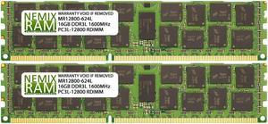 NEMIX RAM N8102-550 for NEC Express5800/R120e-2M 32GB (2x16GB) RDIMM Memory