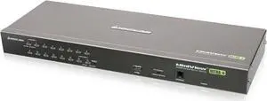 IOGEAR 16-Port USB PS/2 Combo KVM Switch GCS1716
