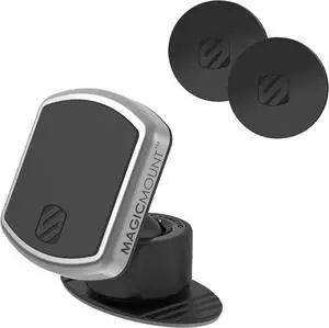 MPDRND-SP MagicMount Pro Magnetic Car Phone Holder - Strong Magnet Mount for iPhone and Android - Secure Magnetic Mount for Car Dashboard - Universal 360° Adjustable Mobile Cell Holder
