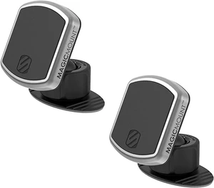 Scosche MPD2PK-UB MagicMount Pro Magnetic Car Phone Holder - Strong Magnet Mount for iPhone and Android - Secure Magnetic Mount for Car - Universal 360° Adjustable Mobile Cell Holder - 2-Pack Scosche MPD2PK-UB MagicMount Pro Magnetic Car Phone Holder - Strong Magnet Mount for iPhone and Android - Secure Magnetic Mount for Car - Universal 360° Adjustable Mobile Cell Holder - 2-Pack