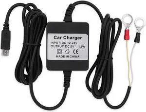 Winnes GPS Tracker Car Battery Charger Mini USB Hard-Wired Car Charger for GPS Tracker Accessories Car Charger for Vehicles for TK905 TK915 TK1000 -USB Charging Cable for TKSTAR Car GPS Tracker Winnes GPS Tracker Car Battery Charger Mini USB Hard-Wired Car Charger for GPS Tracker Accessories Car Charger for Vehicles for TK905 TK915 TK1000 -USB Charging Cable for TKSTAR Car GPS Tracker