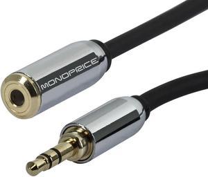 Monoprice 110151 50-Feet 3.5mm Stereo Extension Cable for Mobile