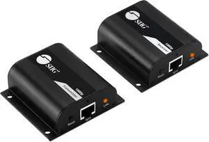 SIIG 1080p HDMI Extender Over Cat5e/6 165ft - HDMI Ethernet Extender, IR Extension, Low Latency, Mount Bracket, TX & RX Balun Kit (CE-H26111-S1) SIIG 1080p HDMI Extender Over Cat5e/6 165ft - HDMI Ethernet Extender, IR Extension, Low Latency, Mount Bracket, TX & RX Balun Kit (CE-H26111-S1)