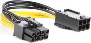 6 Pin to 8 Pin Pcie Adapter Cable, CableCreation 2-Pack 6-pin to 8-pin PCIe Express Power Adapter Cable, 4 Inches / 10CM