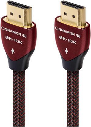 AudioQuest Cinnamon 48 0.75m 8K-10K 48Gbps HDMI Cable (2.5ft)