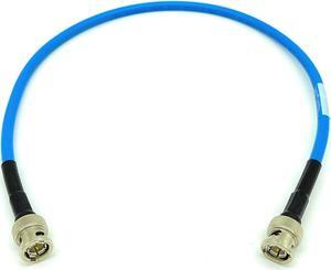AV-Cables 3G/6G HD SDI BNC RG59 Cable Belden 1505A - Blue (1.5ft)