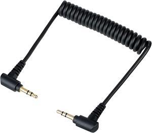MC1 3.5mm Audio Cable - Dual Male 3.5mm TRS Cable for Audio Mixers Microphones Cameras Recorders Car Speakers and More
