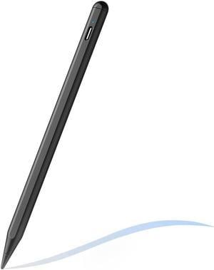 Stylus Pencil for iPad 9th Generation, Active Pen with Palm Rejection Compatible with (2018-2021) Apple iPad 9th 8th 7th Gen/iPad Pro 11 & 12.9 inches/iPad Air 4th 3rd Gen/iPad Mini 6th Gen (Black)