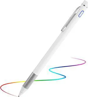 Stylus Pencil for  Galaxy Tab A9+/A8/A7 Pen Touch Screens Active Stylus Digital Pen with 1.5mm Ultra Fine Tip Pen for  Galaxy Tab A9+/A8/A7 Drawing and Writing Pencil White