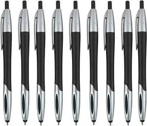 Stylus with Ball Point Pen for iPad Mini iPad 2/3 New iPad iPhone 5 4S 4 3GS iPod Touch Motorola Xoom Xyboard Droid  Galaxy S IV / S4 Galaxy S III/S3 (12 Pack) Black