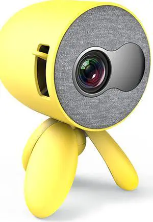 Gaone Portable Mini Projector, 1080P Full HD Supported Video Projector, 2.5W Speaker, LED Movie Projector, 75 Inch Picture, Compatible with USB/HDMI/to/AV/VGA Home Theater Projector,Yellow Gaone Portable Mini Projector, 1080P Full HD Supported Video Projector, 2.5W Speaker, LED Movie Projector, 75 Inch Picture, Compatible with USB/HDMI/to/AV/VGA Home Theater Projector,Yellow