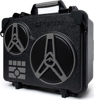 ECOXGEAR: EcoJourney Bluetooth Speaker with Dry Storage 50+ Hours of Playtime 100% Waterproof IP67 Rugged and Loud(Gray)
