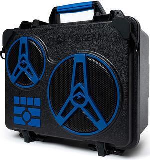 ECOXGEAR EcoJourney Rugged Waterproof Portable Bluetooth Wireless 65-Watt Speaker Dry Storage with 50+ Hours Playtime(Blue)