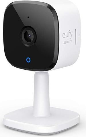 Security Indoor Cam C120 | Plug-in Security Camera 3 MP | 2K with Wi-Fi | IP Camera | Voice Assistant Compatibility | Night Vision | Two-Way Audio | HomeBase 3 Compatible | Audio and Motion Alert