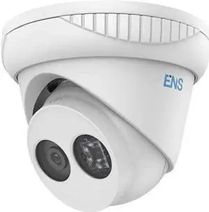 ENS SIP48T3/40-H 8MP IR WDR 3D DNR Outdoor Turret Network Dome Camera with 4.0mm Fixed Lens, RJ45 Connection ENS SIP48T3/40-H 8MP IR WDR 3D DNR Outdoor Turret Network Dome Camera with 4.0mm Fixed Lens, RJ45 Connection
