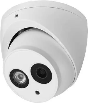 R-Tech 2MP TVI Turret Dome Camera with Matrix IR Night Vision, 4-inch Security Analog Camera, IP 67 Outdoor Weatherproof, Full Metal Housing, 4-in-1 AHD/CVBS/CVI/TVI - 2.8mm Fixed Lens