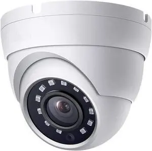 2MP Dome TVI AHD CCTV Surveillance Security Camera, 2.8mm 100° Wide Viewing Angle, 1080P Dome Camera, 65ft Night Vision, Outdoor, Compatible with Analog TVI AHD CVI DVR, Full Metal Housing