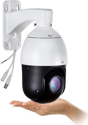 SUNBA Outdoor PTZ Analog Camera, 22X Optical Zoom, 960H CCTV Security Dome Camera, up to 328ft Night Vision with RS485 Control (405-22X)