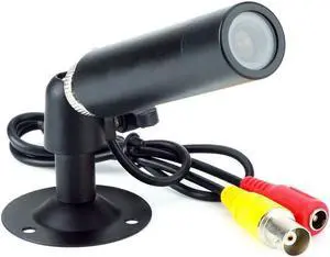 Vanxse® CCTV 1/3 CCD 1000TVL HD 3.6mm Mini Bullet Security Camera Indoor Surveillance Camera with Bracket