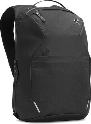 STM Myth 18L Laptop Backpack - Durable, Stylish, and Laptop Backpack with Pockets - Fits 15-Inch Laptop and 16-Inch MacBook Pro with Laptop Protection - Black (stm-117-186P-05)