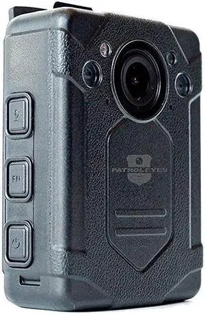Patrol Eyes PE-MAX 2K GPS Auto Infrared Long Police Body Camera, 64GB Storage, Waterproof Patrol Eyes PE-MAX 2K GPS Auto Infrared Long Police Body Camera, 64GB Storage, Waterproof