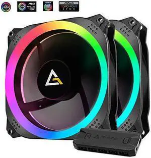 Antec Fan Prizm 140 ARGB 2+C 2 in 1 Pack with Fan Controller ARGB